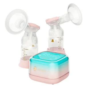 Snow Bear wireless double electric breast pump for convenient use.